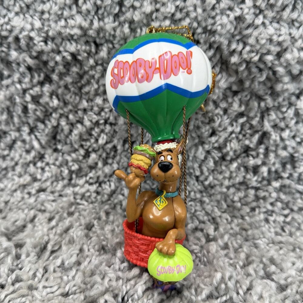 Cartoon Network SCOOBY DOO Scooby in Hot Air Balloon Ornament 1998 Matrix